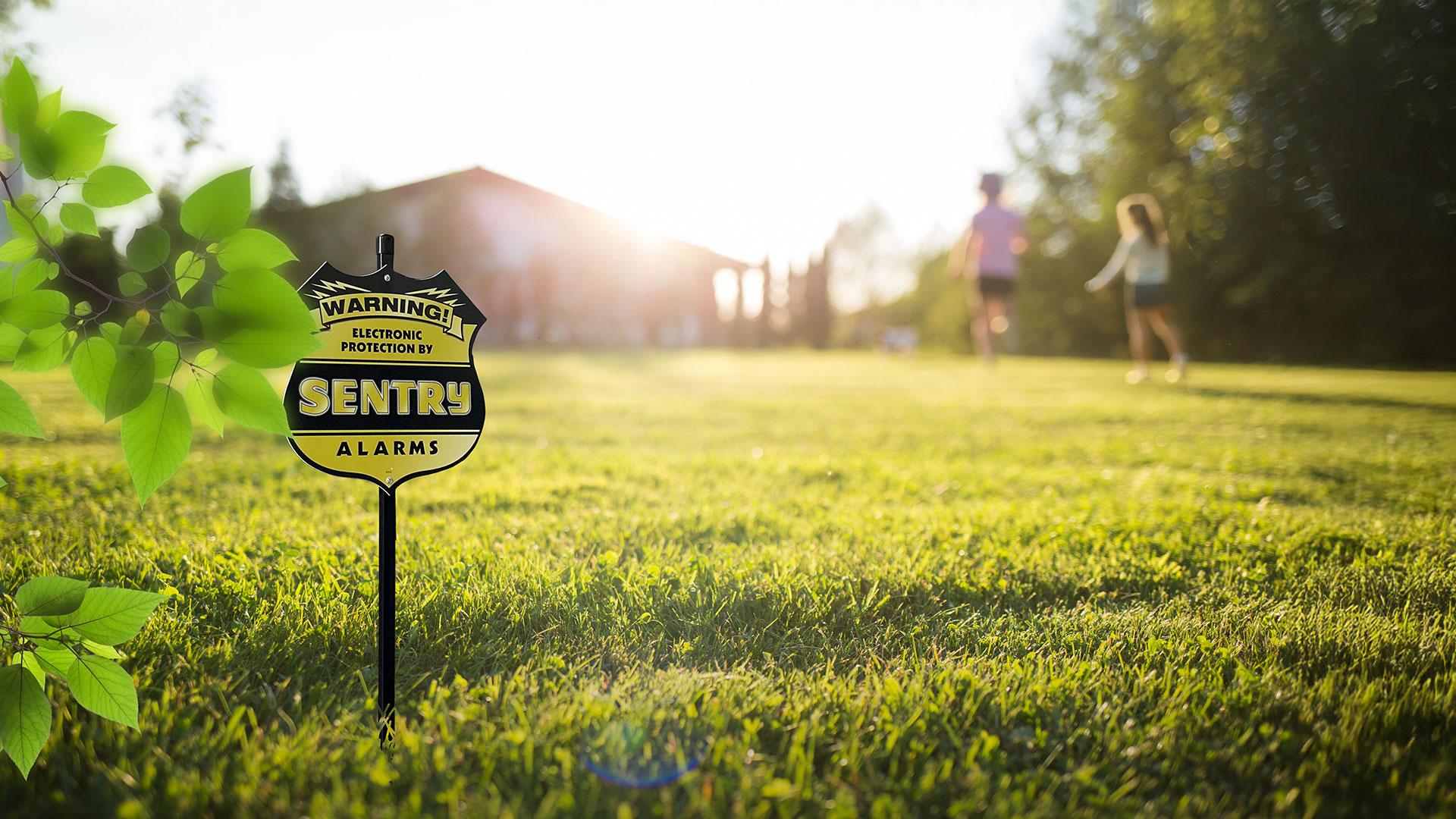 Sentry Alarms Yard SIgn